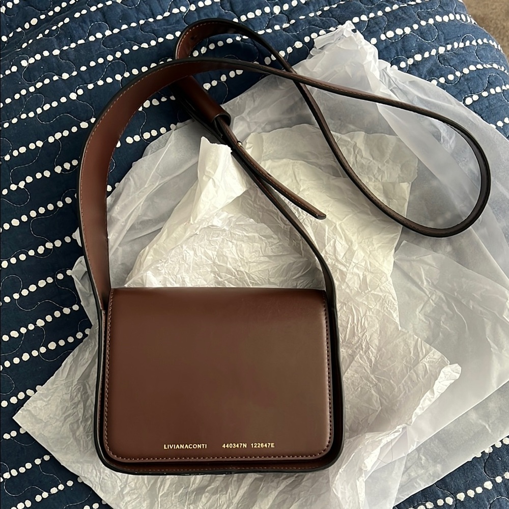 Liviana Conti leather handbag, bought in Italy